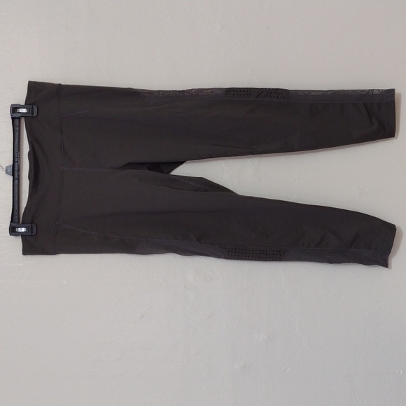 JoyLab Pants & Jumpsuits Joy Lab Gray High Waisted Yoga Pants Laser